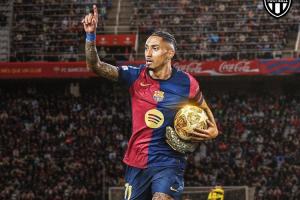 必发交易指数-拉菲尼亚欧冠12球7助领跑双榜、各赛事28球20助+金球最大热门