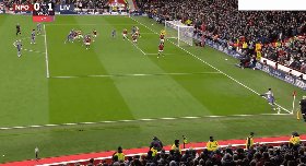 【英超】努涅斯读秒绝杀 利物浦1比0客胜诺丁汉森林