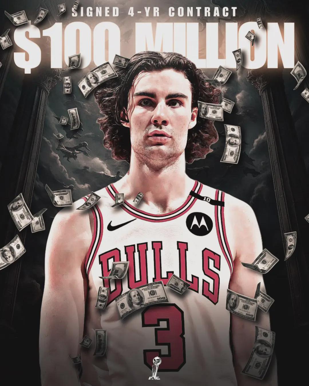 签下了！4年1亿！勇士1换1计划泡汤...